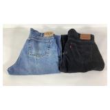 Mens pants, both size 36x32, Gap and Levis