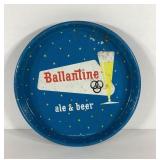 Advertising, Ballantine metal serving tray, 13
