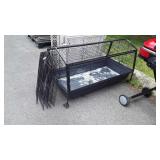 2pc Pet Accessories lot. Home Furnishings cage,