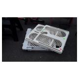 3 Poly Stair Doorway Safety Gates