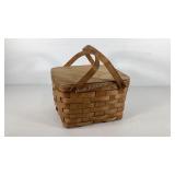 Basketville split oak picnic pie basket, finish