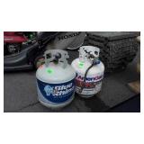 Two Propane Tanks one fills full, other almost