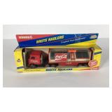 Buddy L Coca-Cola tractor trailer, still in box,