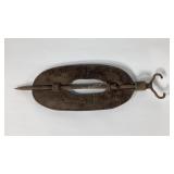 Griswold cast iron 7 inch stove damper, Erie Pa.