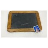 Double sided school desk chalkboard made in