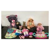 Toys, Gund armadillo, dolls, Angry Birds Rio and