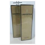 Two LAGERFELD Classic, eau DE toilette spray. 5