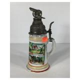 German Regimental Stein, 1900-1903, base has been