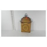 Metal angel decor mail holder, 13" × 20"