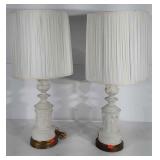 Pair of Table Lamps, cheurb design