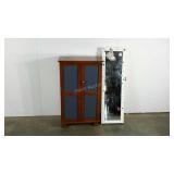 Storage solutions, jewelry cabinet, media