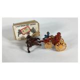 Cast iron fire engine