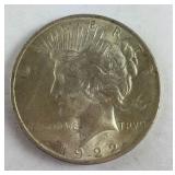 1922 Peace Dollar