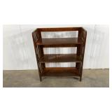 Three tier collapsible shelves, 34? tall