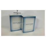 Two YACHT MAN, Metal eau DE toilette spray. 3.4