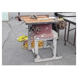 Power Kraft Beaver Tools Table Saw, older saw in
