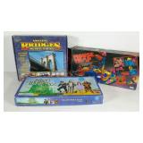 Board games and an architecture kit