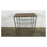 Light weight shelving unit, 25" tall