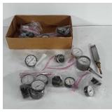 25 Gauges, Instrument, pressure, thermometer,