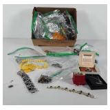 Flat of costume jewelry