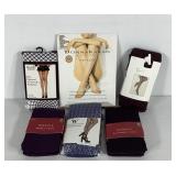 Ladies tights and pantyhose, six
