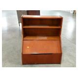 Bookcase with storage,  33x18x38