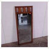 Mid century mirror, 18 x 44
