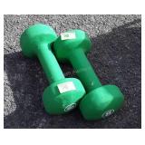 Two 8lbs Exercise Dumbbell weights