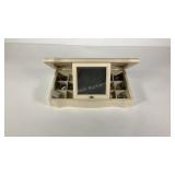 Jewelry box with costume jewelry