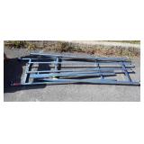 Commercial Chrome display rack, Wheels need to be