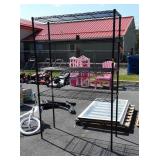 Metro metal storage shelf, measures 48 in wide 18