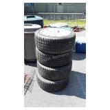 Set of four Weather Master S / T2 snow tires by