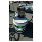 Interior paint and two buckets of premixed