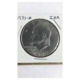 1971-D Eisenhower Dollar