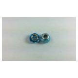 2 Blue Charm Bracelet Beads