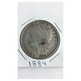 1884 Morgan Dollar