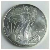 2002 One Ounce .999 American Silver Eagle