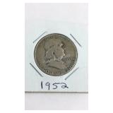 1952 Franklin Half Dollar