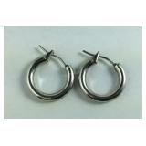 Sterling Silver Hoop Earrings