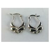 Sterling Silver Hoop Earrings