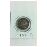 1950 S Washington Quarter Dollar