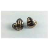 Sterling Silver Heart Earrings no backs