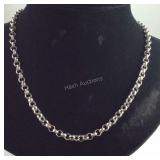 Sterling Silver Heavy 30 inch Chain