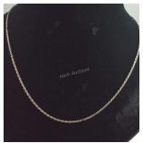 Sterling Silver 22 inch Rope Chain
