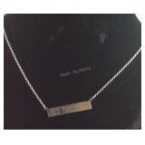 Sterling Silver NY Mets 19 inch Necklace