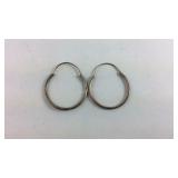 Sterling Silver Hoop Earrings