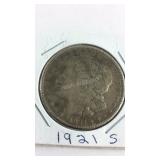 1921 S Morgan Dollar