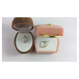 CZ pendant and Sterling pendant