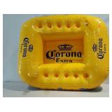 Inflatable Corona Extra party boat, swim up bar.