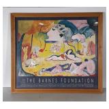 Framed Poster Print. The Barnes Foundation Great